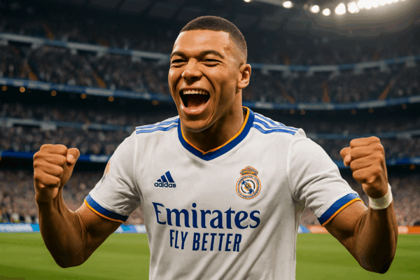 Mbappé Brilha na Estreia: Gol Decisivo Garante Vitória do Real Madrid na Abertura da La Liga.
