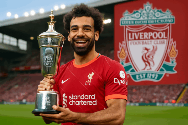 Mo Salah Conquista Terceiro Prêmio de Jogador do Ano da PFA: Um Recorde na Premier League.