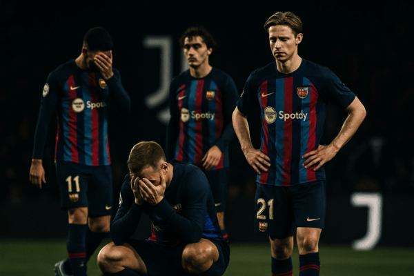 Gigantes em Crise? Barcelona Tropeça em Casa e Juventus Sofre Revés na Europa.